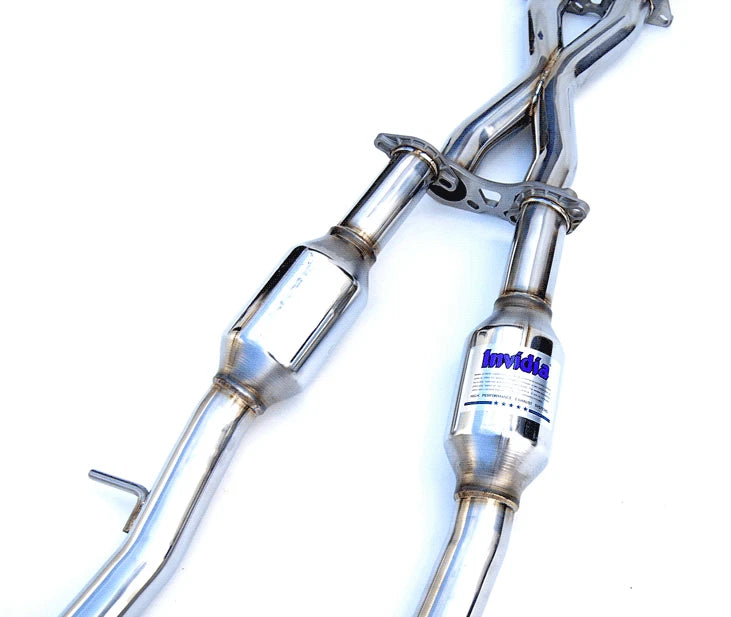 Invidia Gemini Q50 Cat Back Exhaust - Rolled Stainless Tips