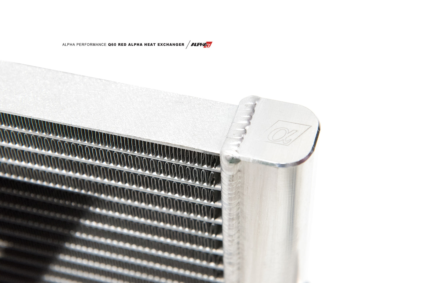 AMS Performance Q50/Q60 RED ALPHA HEAT EXCHANGER