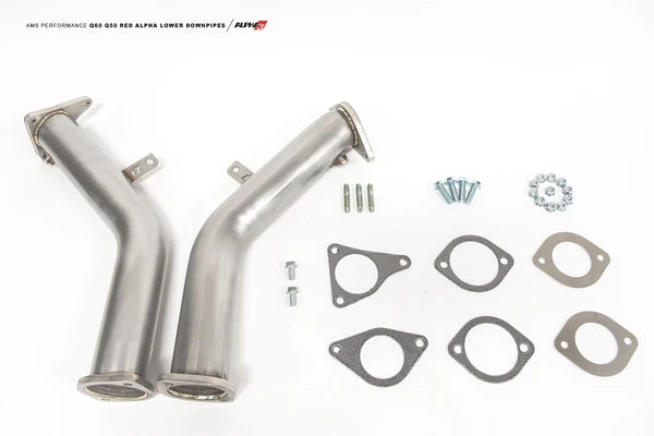 AMS Performance VR30DDTT Race Lower Downpipes