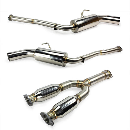 ISR Performance ST Series Dual Exhaust - Infiniti Q50 14+ VQ37/VR30