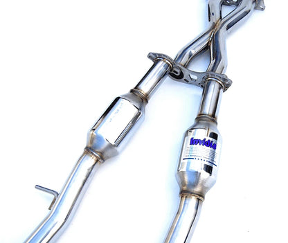 Invidia Gemini Q50 Cat Back Exhaust - Rolled Stainless Tips