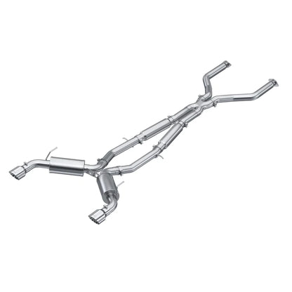 MBRP Q50 RWD/AWD 3inch Resonated Cat-Back Exhaust System