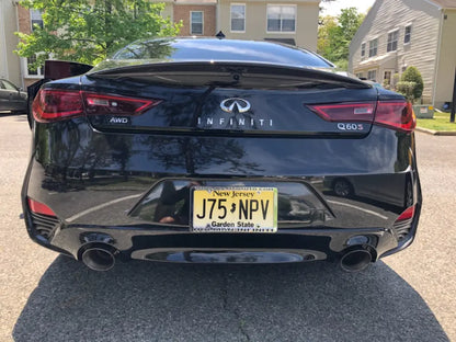 MBRP 3inch Infiniti Q60 RWD/AWD Non-Resonated Cat-Back Exhaust