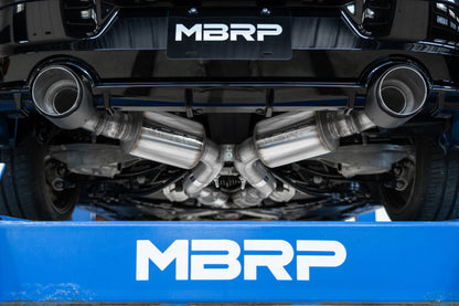 MBRP 3inch Cat Back 2023-2026 Nissan Z 3.0L, T304 Stainless Steel w/ CF Tips
