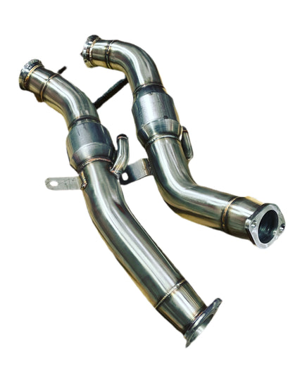 PLM Q50/Q60/Z VR30DDTT Full Catted Downpipes