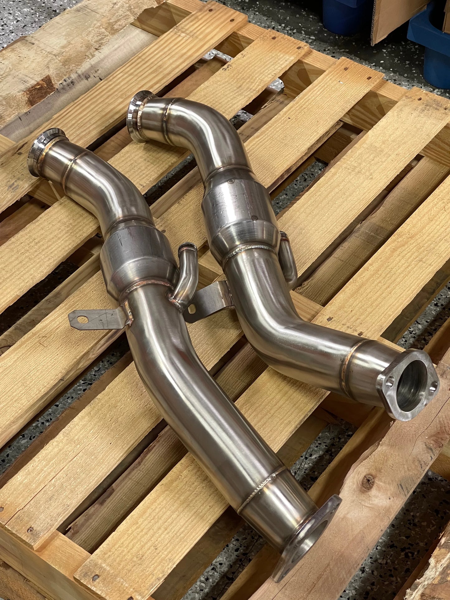 PLM Q50/Q60/Z VR30DDTT Full Catted Downpipes