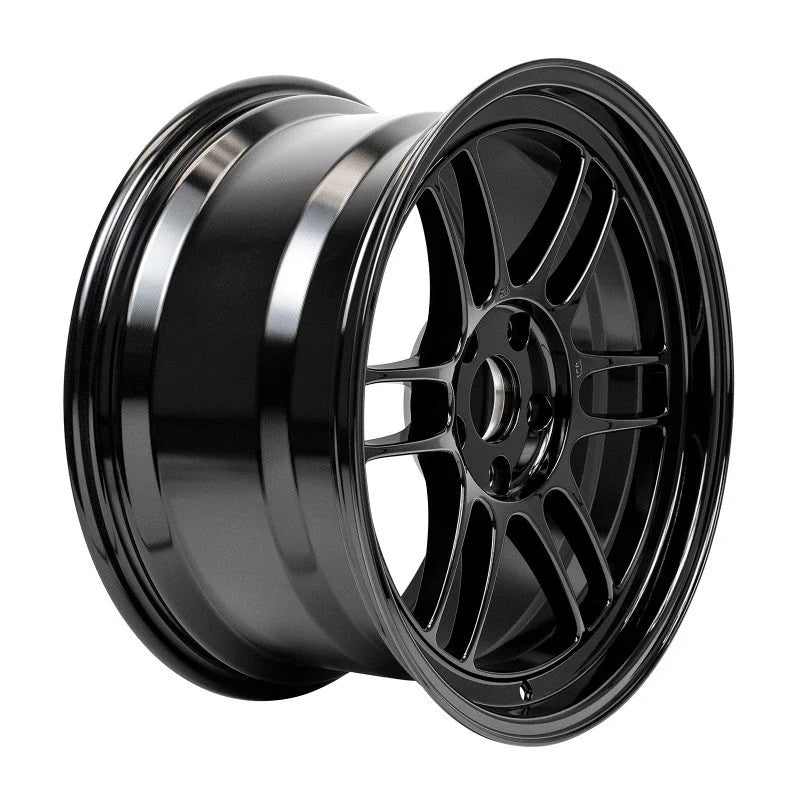 Enkei RPF1 18x9.5 +38 offset 5x114.3 - Black Chrome