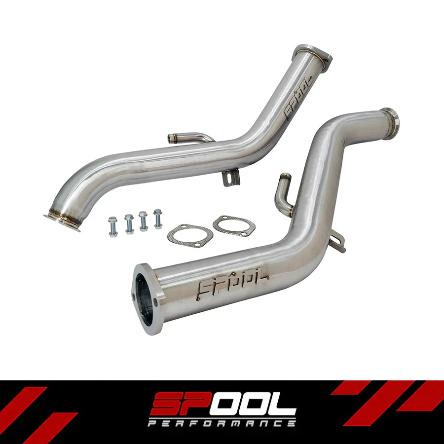 Spool VR30DDTT Full Race Downpipes