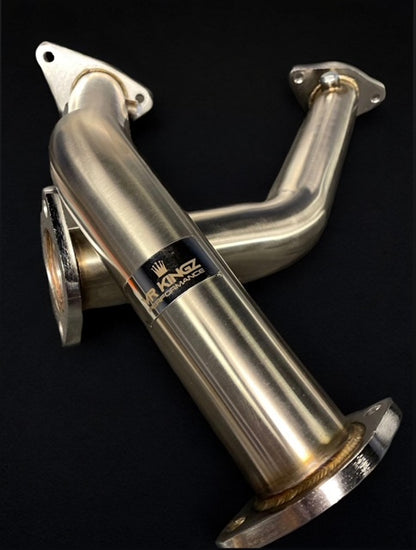 VR KINGZ Performance Non-Resonated Lower Down Pipes Q50/Q60/Z VR30DDTT