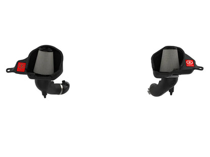 aFe Takeda Stage-2 Pro Dry S Cold Air Intake System 16-24 Infiniti Q50/Q60 VR30DDTT - 56-10004D