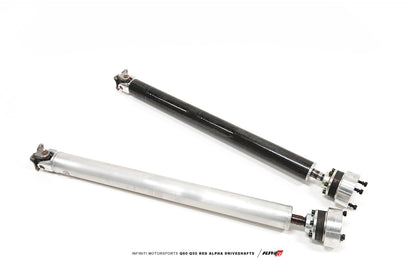 INFINITI Q60+Q50 RED ALPHA ALUMINUM AWD DRIVESHAFT BY DRIVESHAFT SHOP